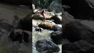 kollimalai river crossing @worldwarvino #1kcreator #fitness #tamil