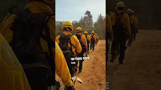 100 Mexican Firefighters Unite to Help LA During Devastating Fires TT:mgfox23 🔥🤝