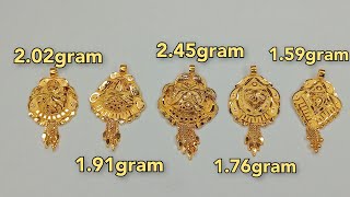 Gold Pendant Locket Design Under 2.0gram 2022