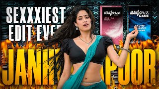 Janhvi Kapoor Hot Edit : ( Abhi na jao Chood kar  ) 4k Edit