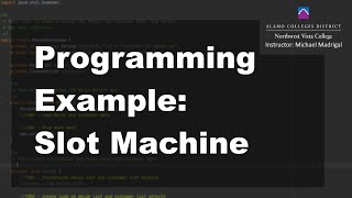 Java 1 Online, [6.05] More Conditionals and Loops: Slot Machine