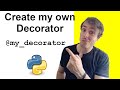 Decorators in Python | Flask and Python Backend #9