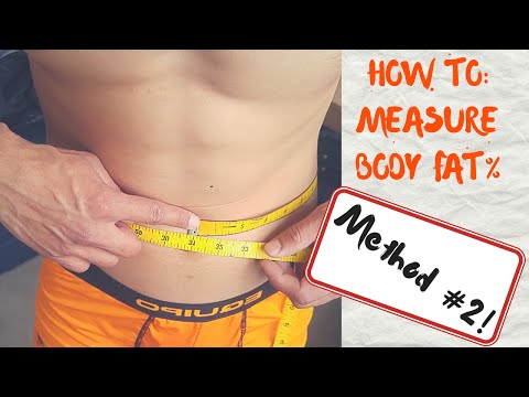 How To Measure Body Fat Method #2 Using Tape measure How To Measure Body Fat Method #2 Using Tape measure