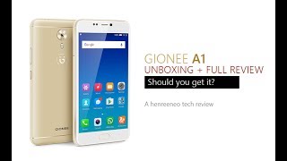 Gionee A1 - Great Price, Great Specs, Great Look, Quite Affordable. (Unboxing and Review)