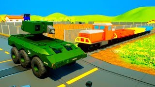 war machine vs Lego train - Brick Rigs Gameplay