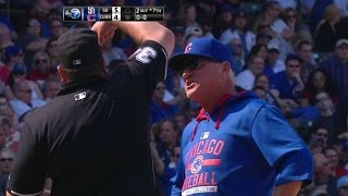 SD@CHC: Maddon ejected in the top of the 7th