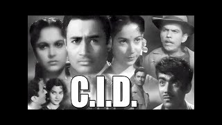 CID (B&W) | Dev Anand |  Waheeda Rahman | Johnny Walker | Mehmood | Bollywood Classic Movie