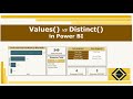 Values() vs Distinct() | Interview Question | DAX | Power BI