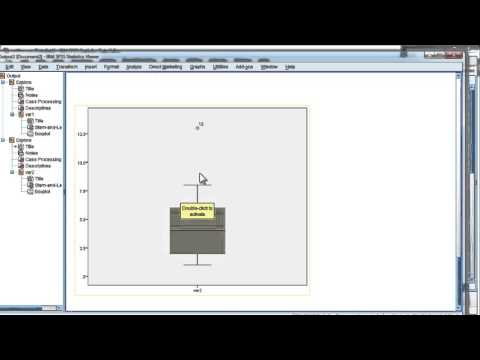 How to detect outliers in SPSS How to detect outliers in SPSS