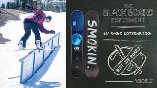 The Blackboard Experiment: 2017 Snowboard Test - Best Jib Board: 2017 Smokin Hooligan