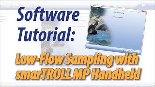 Low-Flow Sampling with smarTROLL MP Handheld