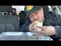 amsr mukbang eating al pastor burrito