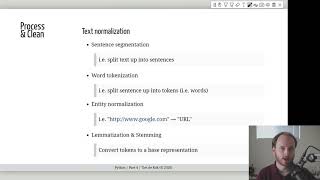 Python for Research - Part 4: Natural Language Processing
