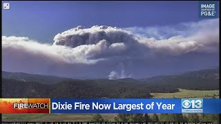 Dixie Fire Now Largest California Wildfire Of The Year, So Far