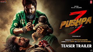 Pushpa 3: The Rampage - Hindi Trailer | Allu Arjun | Vijay D | Rashmika M | Jagapathi B | Sukumar |