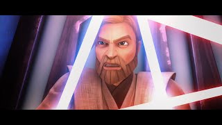 Obi-Wan Kenobi vs Maul & Savage [4K HDR] - Star Wars: The Clone Wars