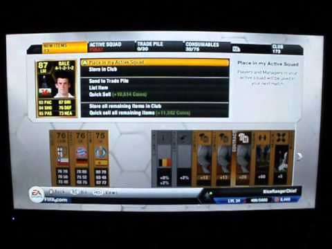 Gareth Bale black card gold pack opening in ulimate team Fifa 13 Gareth Bale black card gold pack opening in ulimate team Fifa 13