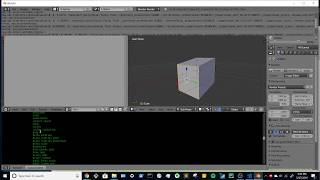 How-to tutorial on Modeling + Selecting Vertices and Faces in Blender with the Python API