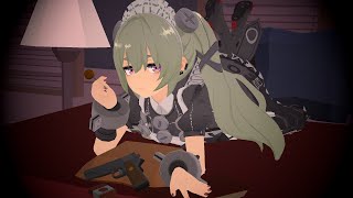 Corin watches a movie with Proxy