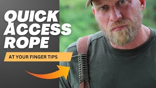 Quick Access Paracord: Backpack and Paracord Hack Revealed!