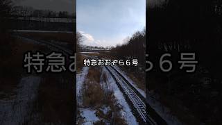 特急おおぞら６号ー十勝清水町 #shorts #jr北海道 #鉄道 #train #キハ261系 #北海道 #十勝 #十勝清水