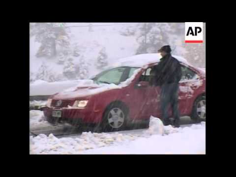 Storm Buries Colorado Mountains Under 18 Inches Of Snow - YouTube