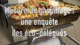 Lutte contre le gaspillage alimentaire edd lycée leconte de lisle