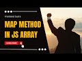 Frontend Sutra: map method in JavaScript! #es6 #javascript #webdevelopment