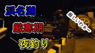 【#16】真冬の浜名湖で夜釣りしたら色々釣れた♪