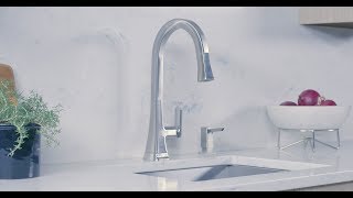 GROHE | Carre Pull-Down Kitchen Faucet | Product Video