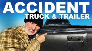 TOYOTA TUNDRA TRUCK \u0026 N\u0026N TRAILER ACCIDENT IN THE WOODYARD \u0026 VIEWER PICK UP!