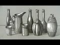 How to Draw a Still Life: Bottles and Jugs