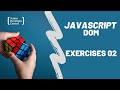 JavaScript DOM Exercises 02