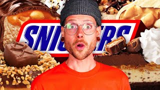 THE ULTIMATE SNICKERS CHALLENGE! | 25,000 Calories