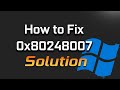 How to Fix Windows 11 Update Download Error 0x80248007 [3 Solutions]