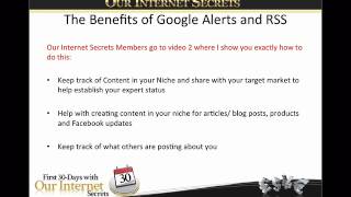 Adding Google Alerts and Subscribing to RSS Feeds