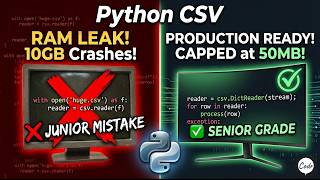 Stop Reading CSVs Like a Junior (Advanced Python Tutorial)