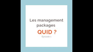 LEXYMORE Avocats - Quid des Management Packages Ep 1