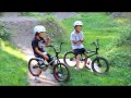 BMX im TS Dirtpark mit den Kids BMX im TS Dirtpark mit den Kids