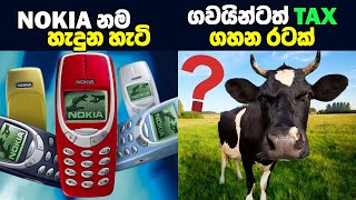 NOKIA නම හැදුන හැටි ඇතුළුව තවත් රසවත් කරුණු කිහිපයක් | Random Interesting Facts You Never Knew