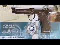 Beretta 92A1, Full Auto, Co2, .177, Blowback BB Pistol 