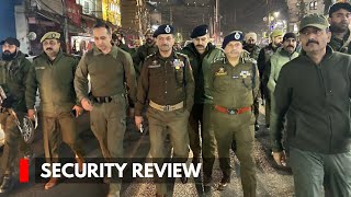 DIG Shiv Kumar Conducts Security Review Of Jammu City