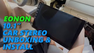 2021 Unboxing and Install Eonon 10.1