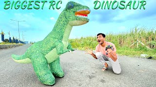 World Biggest Remote Control Dinosaur Unboxing - JMV TOYS