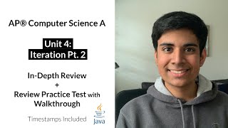 APCS Unit 4 (Part 2): Iteration In-Depth Review and Practice Test | AP Computer Science A