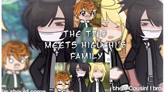 The trio (Higuchi, Gin, Tachihara) | BSD X GACHA | ft: higuchi’s family !!! gacha trend?