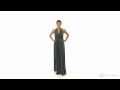 sakura annabelle v neck crossed back convertible infinity dress style tutorial henkaa