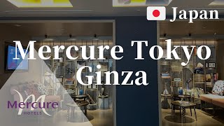 Hotel Vlog] Mercure Tokyo Ginza Accommodations. Review of Rooms, Restaurant Breakfast.