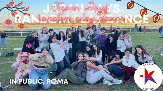 [KPOP IN PUBLIC] RANDOM PLAY DANCE in Roma -랜덤플레이댄스 in ITALY [JAPAN DAYS - NOVEMBER 24 PT1]