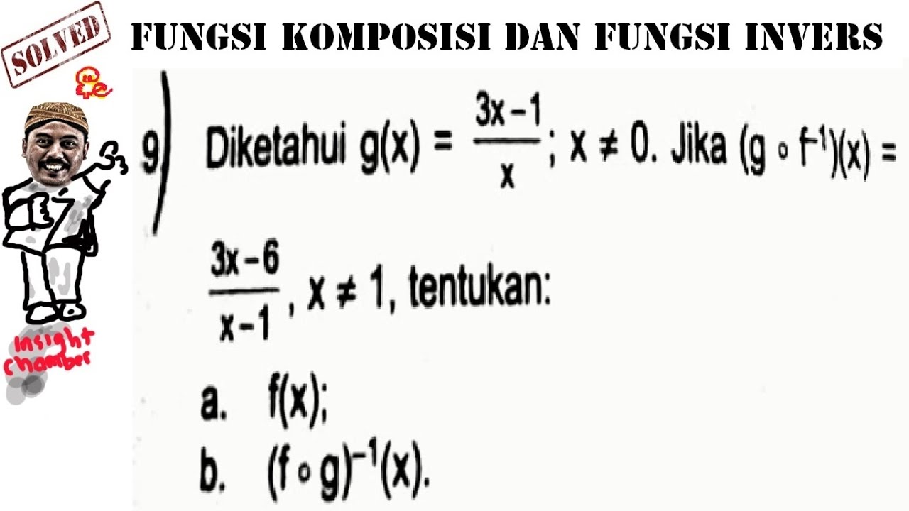 Fungsi Komposisi , Fungsi Komposisi Dan Fungsi Invers - YouTube